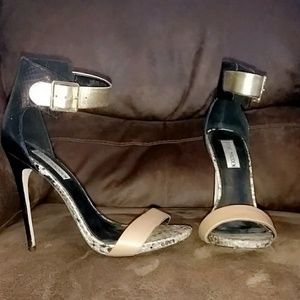 Steve madden ankle strap heels